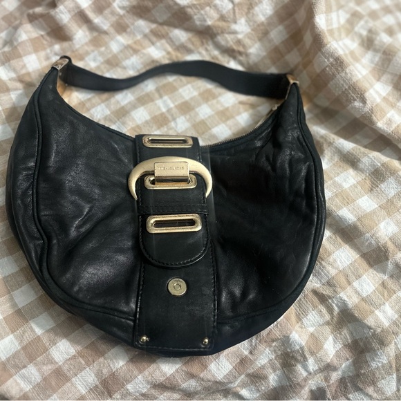 Vintage Michael Kors Astor-era Crescent Hobo Shoulder Bag - Picture 3 of 7